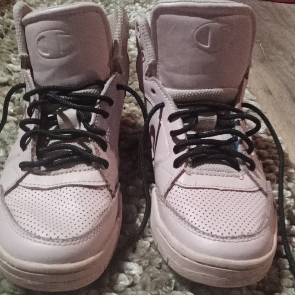 Champion Pink Sneakers Athletic Shoes